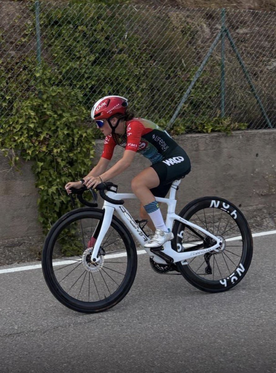 RubyWIsaac's tweet photo. A great few days racing at the Volta Osona with CamsMajeco. Really pleased with 19th on stage 1 and 6th junior on GC after 3 days of racing… now on to another stage race next weekend. Ruby https://t.co/eAHcCvZyDq