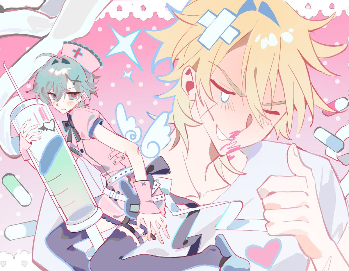 Zuchi1306's tweet photo. Can i switch couple for a bit?
#varhen #lohen #varka #genshinimpact #fanart https://t.co/n28ylzYUD8