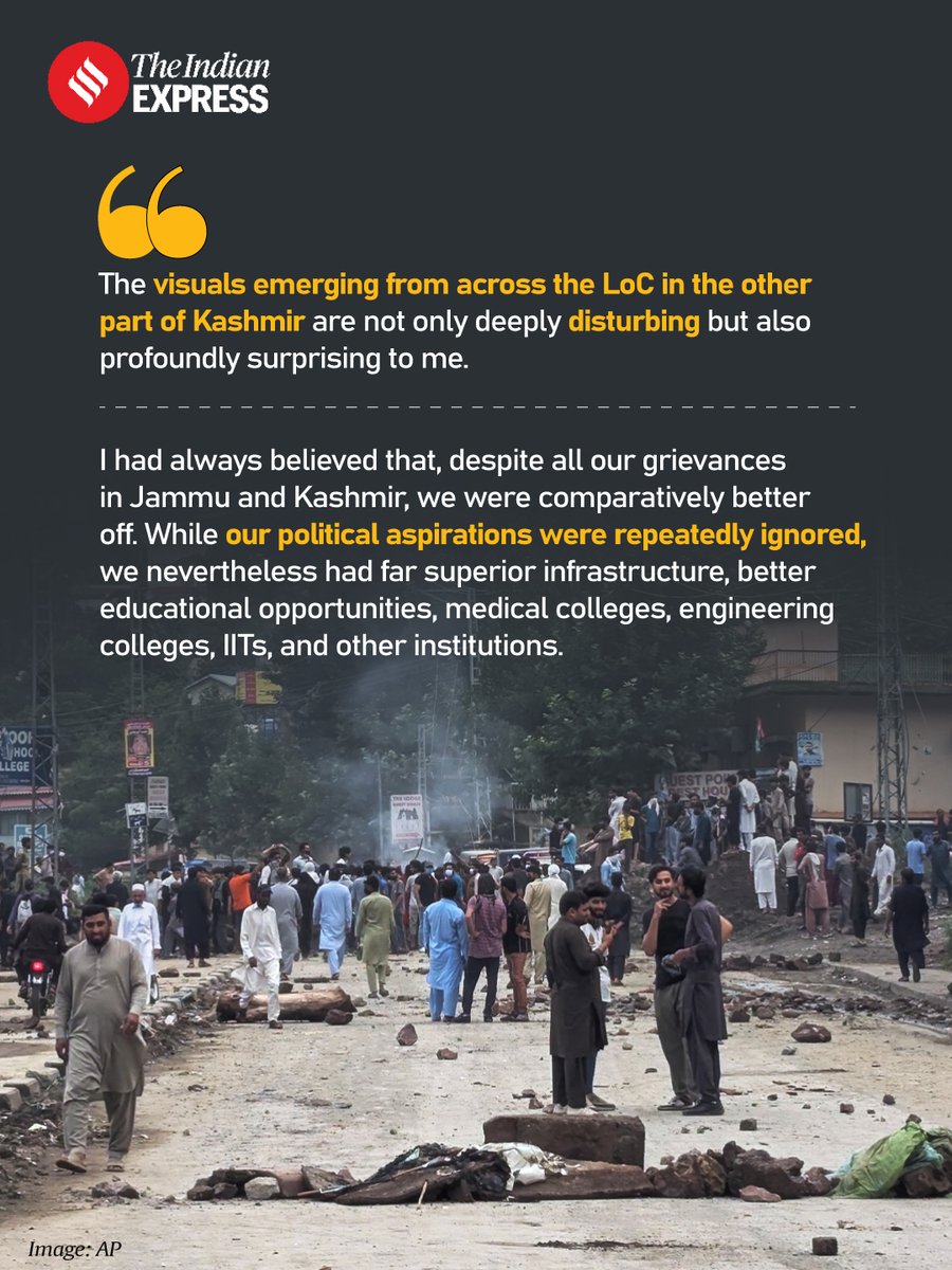 ieopinion's tweet photo. #ExpressOpinion | Kashmiris across the LoC increasingly feel disempowered because their representative institutions are being undermined through nominated members imposed by the Government of Pakistan

Written by: @MehboobaMufti 

Read: https://t.co/bF7aUZkTWS https://t.co/sjF72isjwp