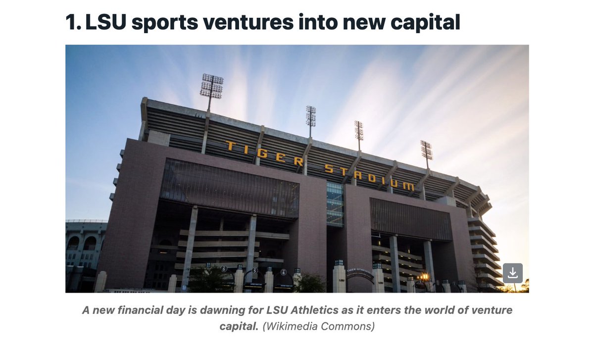 JSODonoghue's tweet photo. Local Baton Rouge media outlet RedEye has a pretty big scoop (based on anonymous sources) that LSU Athletics has already closed a deal with private equity. This is what the big LSU meeting at the governor's mansion this week is reportedly about. #lalege https://t.co/i9nfgCnuLk