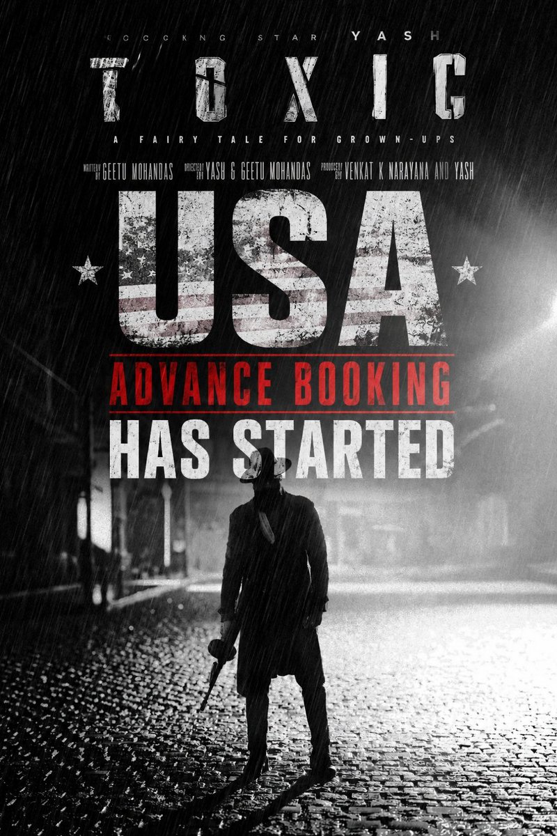 IndianBOReport's tweet photo. #ToxicTheMovie USA Advance bookings started https://t.co/N0gQB7SOYq