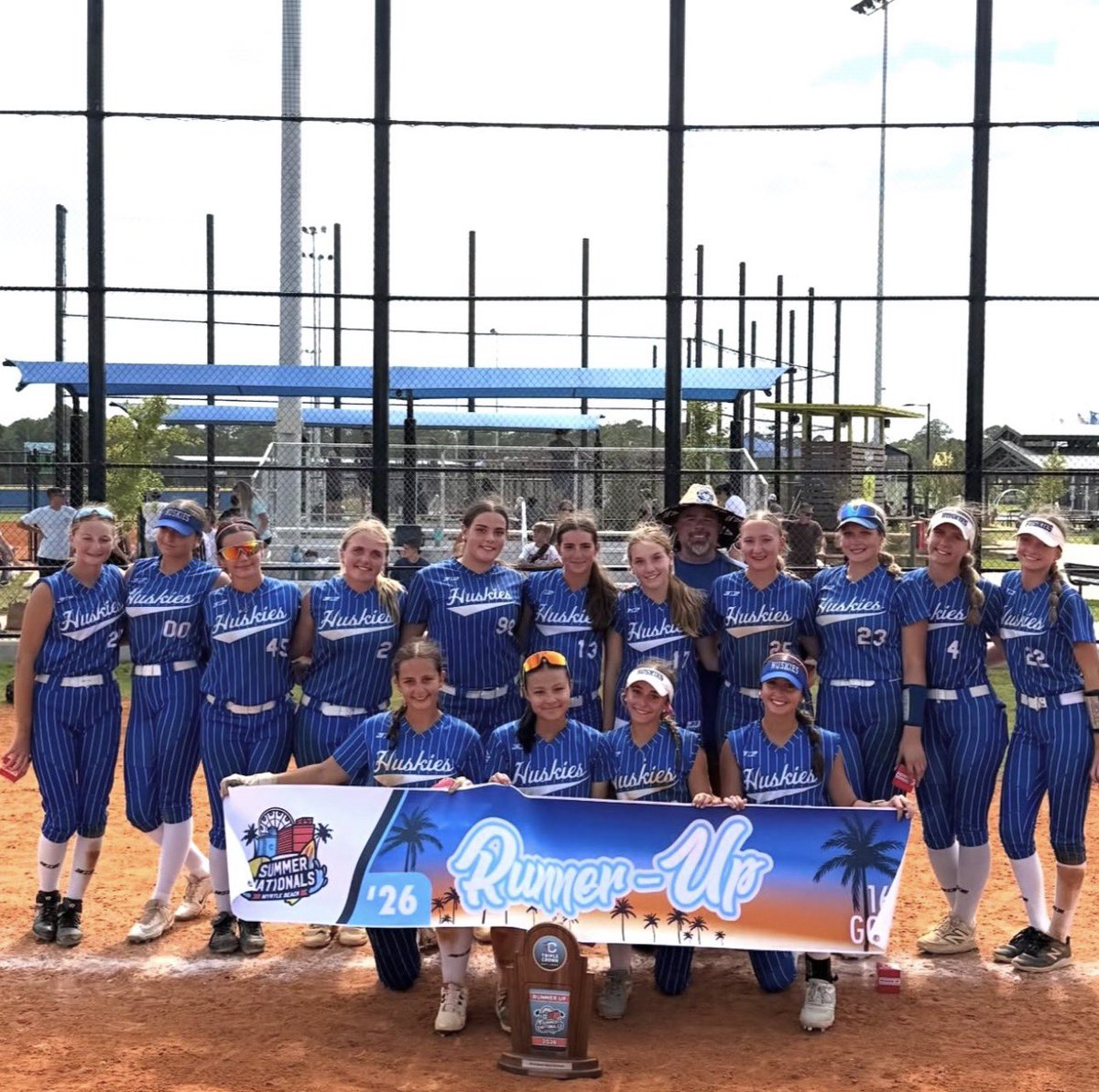 jadametzger18's tweet photo. So proud of my @esh16UHarris team for getting 2nd in the gold bracket at Triple Crown Sports East Coast Summer Nationals!!! Had a great week hitting .571, .609 OBP, 10 R, 7 RBI, and 5 S. Got to play 2B, 3B, and LF on defense. What a great way to end the season, love these girls and coaches!!!💙

#GDTBAH #DogsUp #elevate

@EStateHuskies @Johnknopf10 @CoachPenny_OLY @CoachJoeHuskies @AllStarBatting1