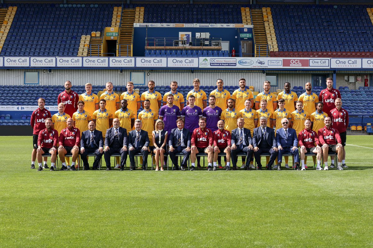 mansfieldtownfc's tweet photo. 📸 Your official 26/27 Mansfield Town team photos 🦌 https://t.co/tGistwta0P