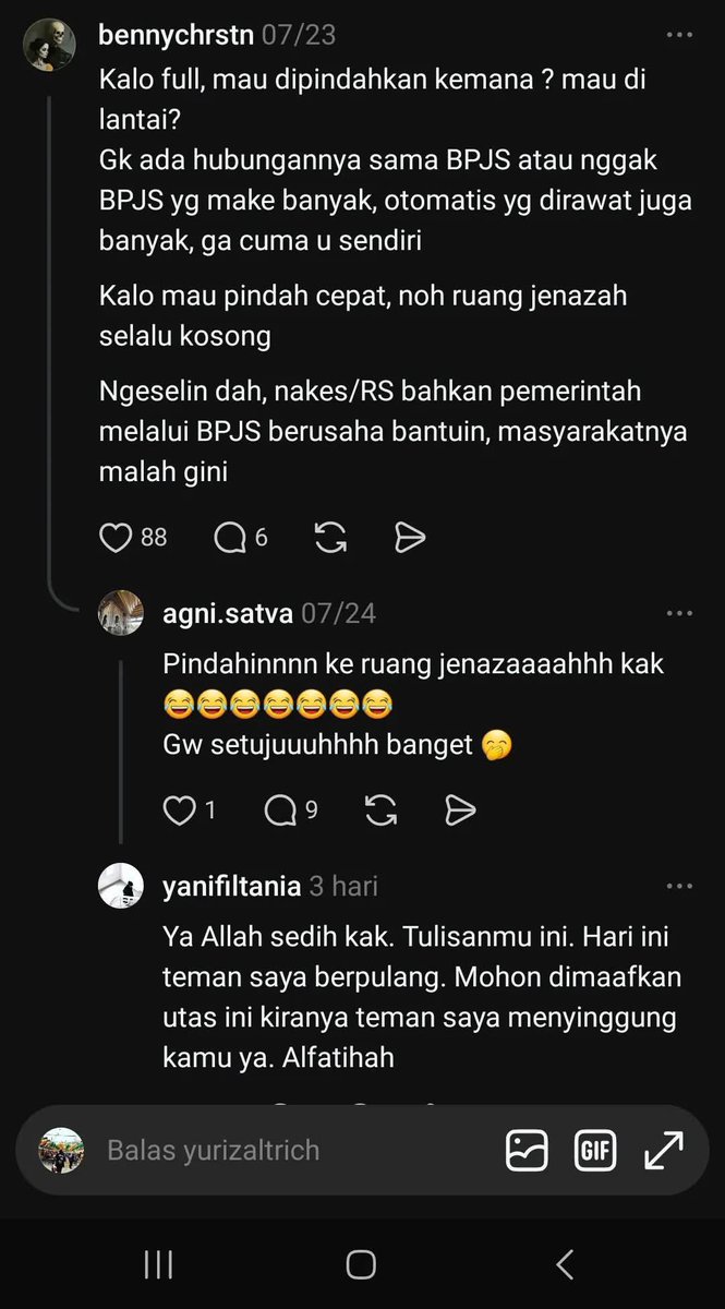hailey__ss's tweet photo. Ini komen yg menurut gue jahat bgt sih https://t.co/dK6N78vgfe