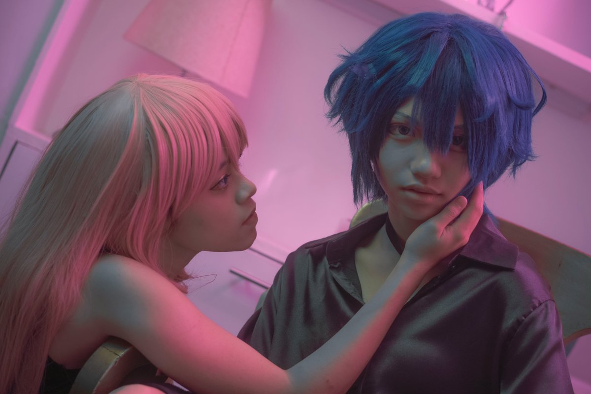 TCazqui's tweet photo. More Spice! 

#vocaloid #kaito #luka #cosplayㅤㅤㅤㅤㅤㅤㅤ https://t.co/ARFYFlw8k8