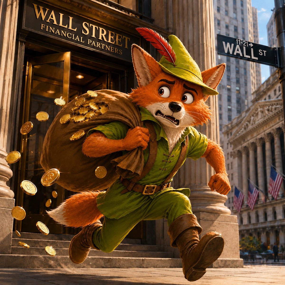 RobinOnHood_'s tweet photo. From Wall Street to the people's wallets https://t.co/zYNL4dkzTo