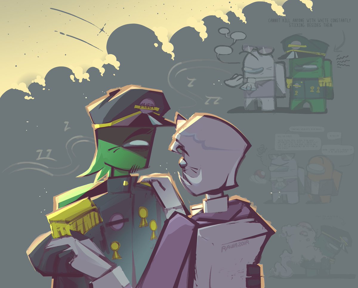 rawazoir's tweet photo. Made more paidintern slopgemmaxxinrizz67 
1/2 (more doodles under this post) 

#amongus #amongusshow #green #withe #paidintern #richAndretired https://t.co/Q8KSG3LeOd
