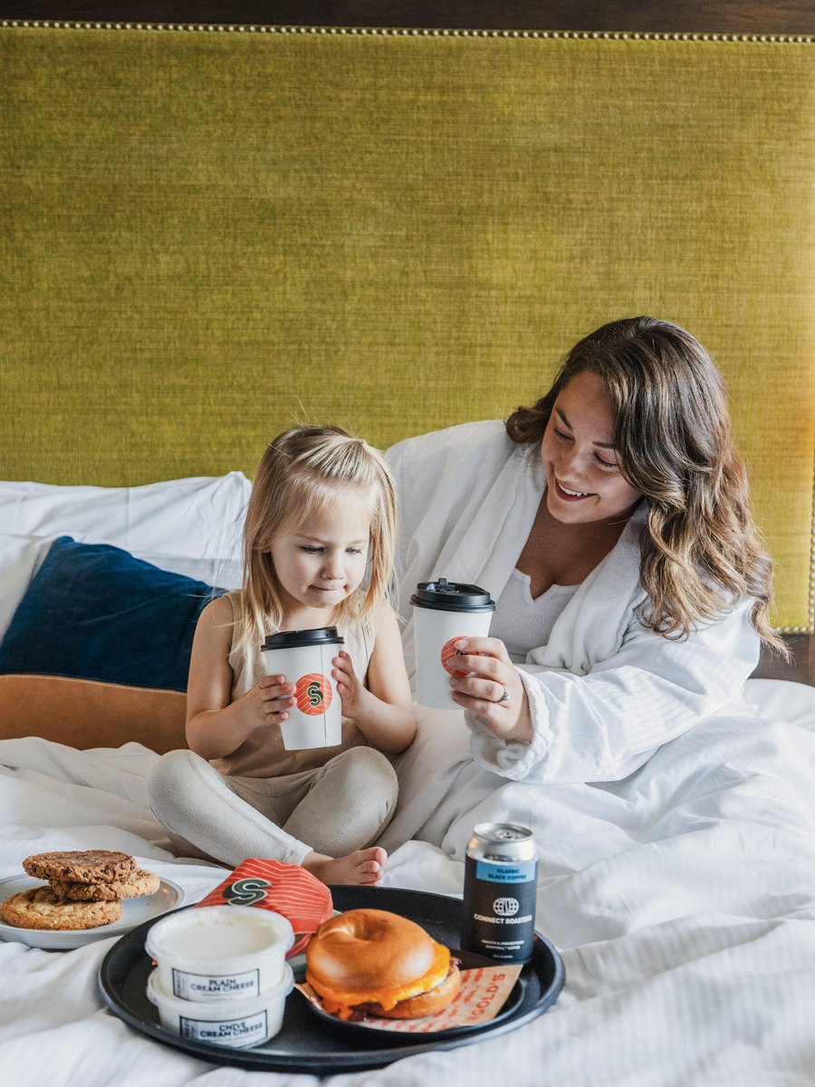 hotelzachary's tweet photo. Fresh bagels, great coffee, and your favorite breakfast staples from Steingold's. Enjoy it in bed, or head downstairs for a delicious start to your day.

Who's stopping by this week? #HotelZachary https://t.co/gv9rSQIVW4