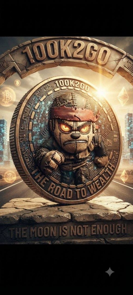 sha616's tweet photo. @tvbzify Everyone's chasing what's already pumped. I'm looking at $100k2GO while it's still flying under the radar. Risk is there, but so is the upside. https://t.co/kFhOzniT0e