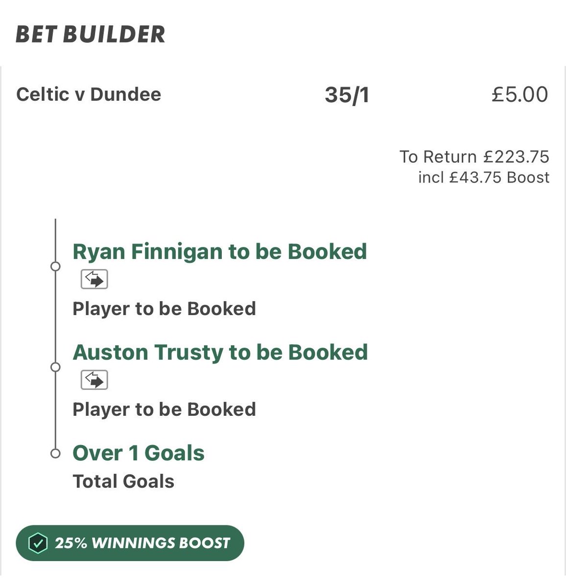 TheBookingRoom1's tweet photo. Celtic v Dundee Card bets 🟨🟥 https://t.co/m6N0v3UzuV