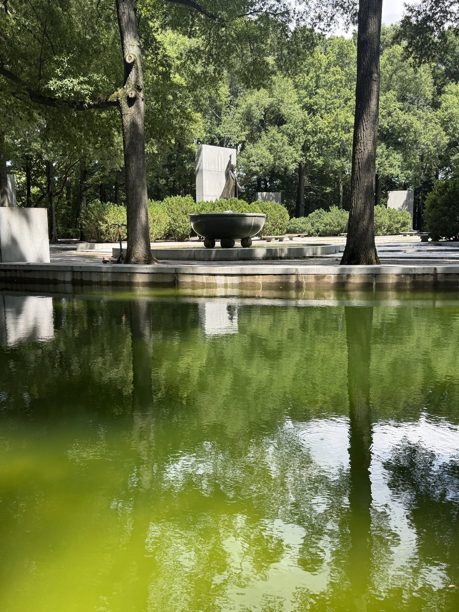 PenguinSix's tweet photo. Another long dried out fountain in DC has been fixed, this time at the Theodore Roosevelt Memorial. https://t.co/Ojmj3LbrtF
