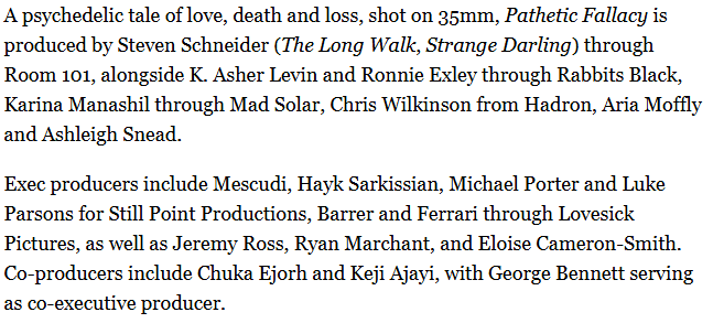 avinger_jr's tweet photo. Oh, it's about to be seriousπ±π€―π₯
Pathetic Fallacy will be first @KiDCuDi lead role!! which, Jessica Roth, Travis Fimmel, and Natasha Lyonne!
I think it will be some original songs between Cudi and Johnny Jewel!
It will be banger creative team for the production!
#MADSOLAR https://t.co/2YpEEZnGlT