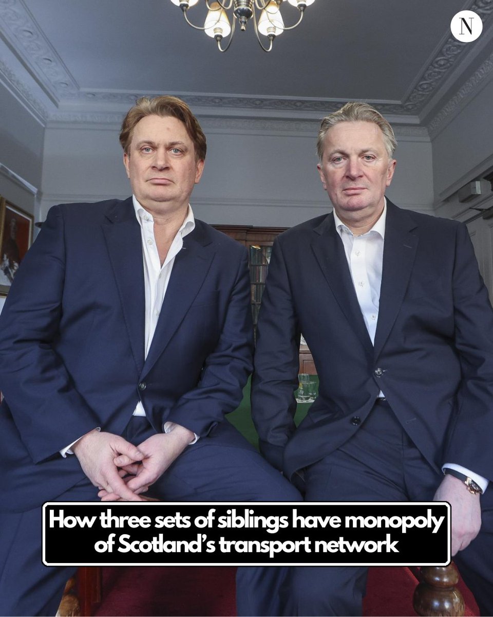 ScotNational's tweet photo. You may be surprised to learn that so many of the transport services that people rely on in Scotland are, in practice, owned or founded by just three sets of Scottish siblings

Here are their stories 👇 from @James_L_Walker ✍️ https://t.co/1IPRsoYkQO