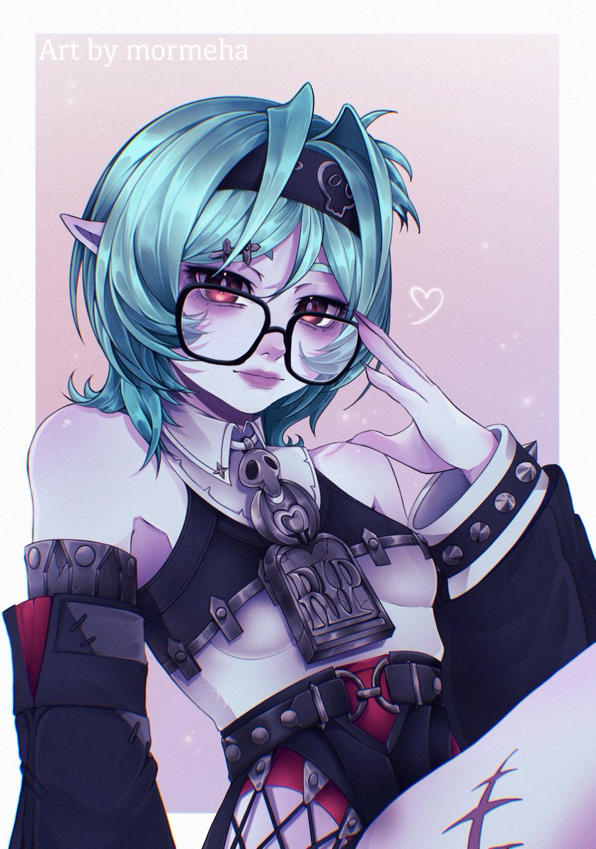 mormeha's tweet photo. Roxy ZZZ  

Procreate shows 9 hours of work, but I think it was worth it!

 #Roxy #ZZZ #zenlessfanart #VGenCode https://t.co/NOUGYMlKLO