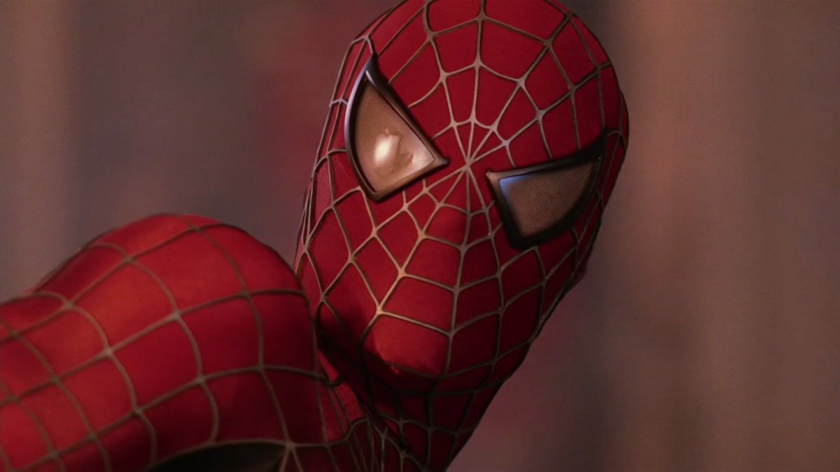 LivingMadara's tweet photo. The amount of times I've seen "nostalgia" being used for liking Raimi's Spider-Man since Brand New Day release is driving me insane.
Film-making, acting, interpersonal drama, script, shot compositions, aesthetic, music, setpieces, his films obliterate all other Spider-Man films. https://t.co/eNBuXhJLjG