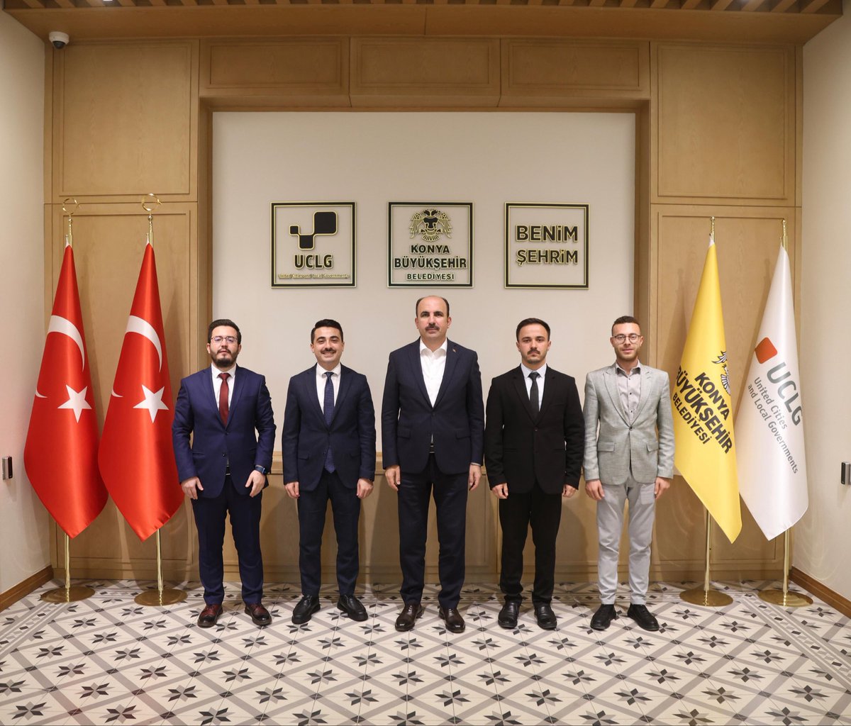 avibrahimkelek's tweet photo. Büyükşehir Belediye Başkanımız Sayın @u_ibrahim_altay ’ı ziyaret ettik.

Gençliğe yönelik çalışmalara verdiği destek ve samimi misafirperverliği için Başkanımıza teşekkür ediyor, çalışmalarında muvaffakiyetler diliyoruz.

@akgenclikkonya_ https://t.co/TXUELAOSD9