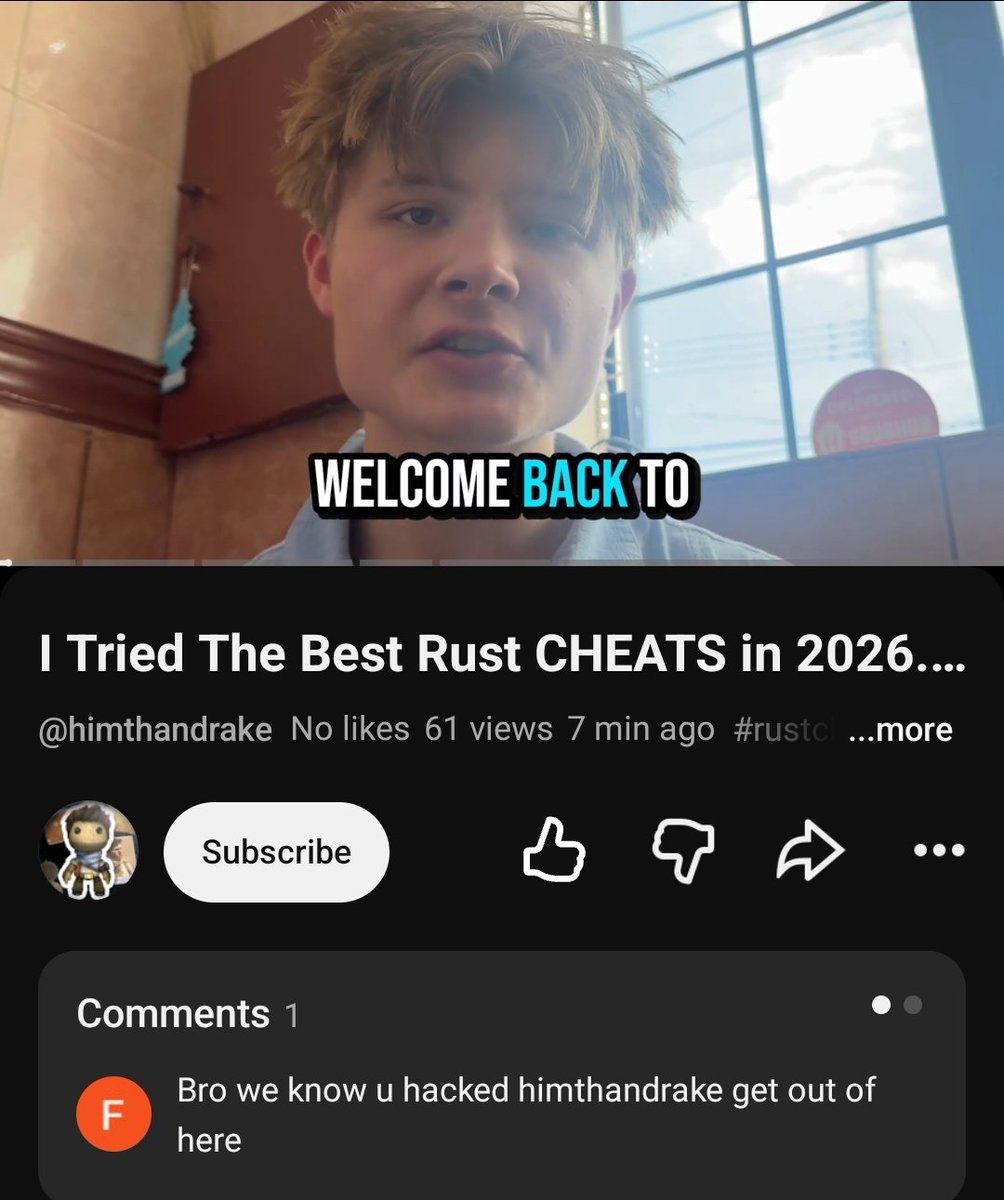 himmydrake's tweet photo. @TeamYouTube can I please get someone from your team to take a look at my hacked account, the hacker is just posting scam vids to scam my 18k subscribers, even my subs know its not me https://t.co/CNGCpPzm78