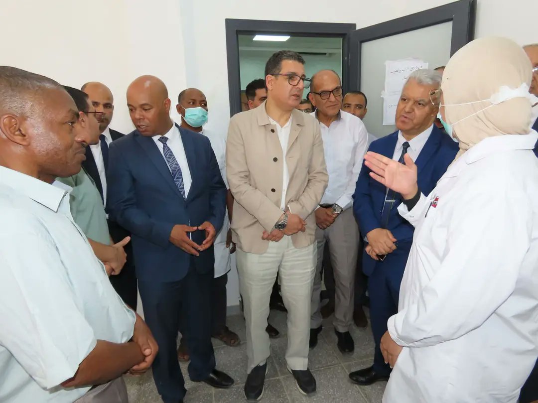 APS_Algerie's tweet photo. #Timimoun
#Ait_Messaoudene inspecte des structures de santé dans la commune d'#Ouled_Saïd
🔗https://t.co/flcCKewig3 https://t.co/t2YxRszVSJ