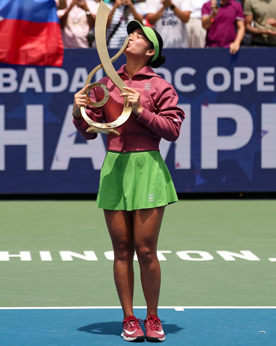 sabok247's tweet photo. The hard work and resilience paid off.

Alexandra Eala is the new Mubadala champion 🏆 https://t.co/dyYcFUOXT4