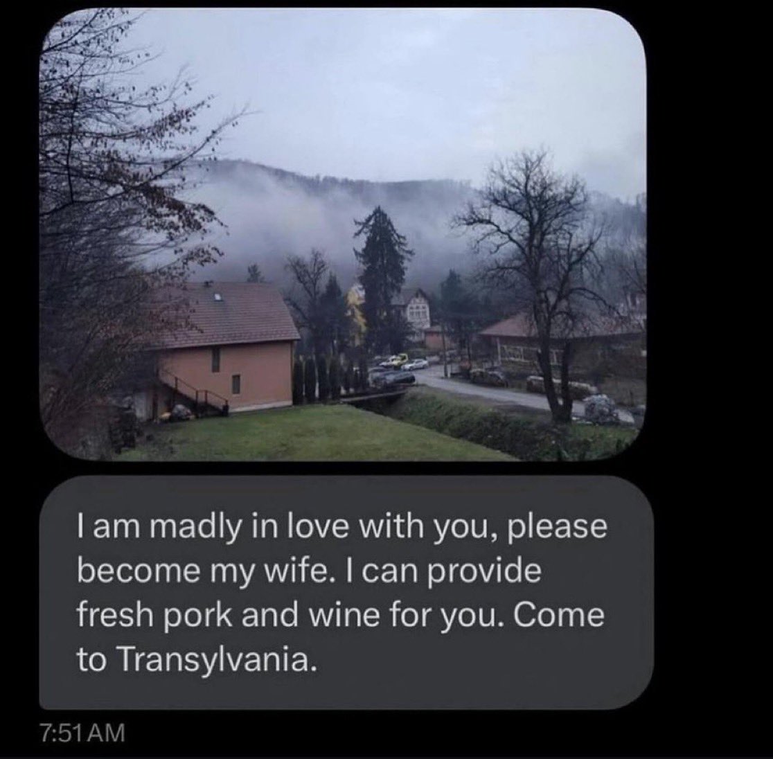 forecarry's tweet photo. ⠀
  ⠀mysterious  text  that  i  just  got
  ⠀ https://t.co/nsE7K2UZqN