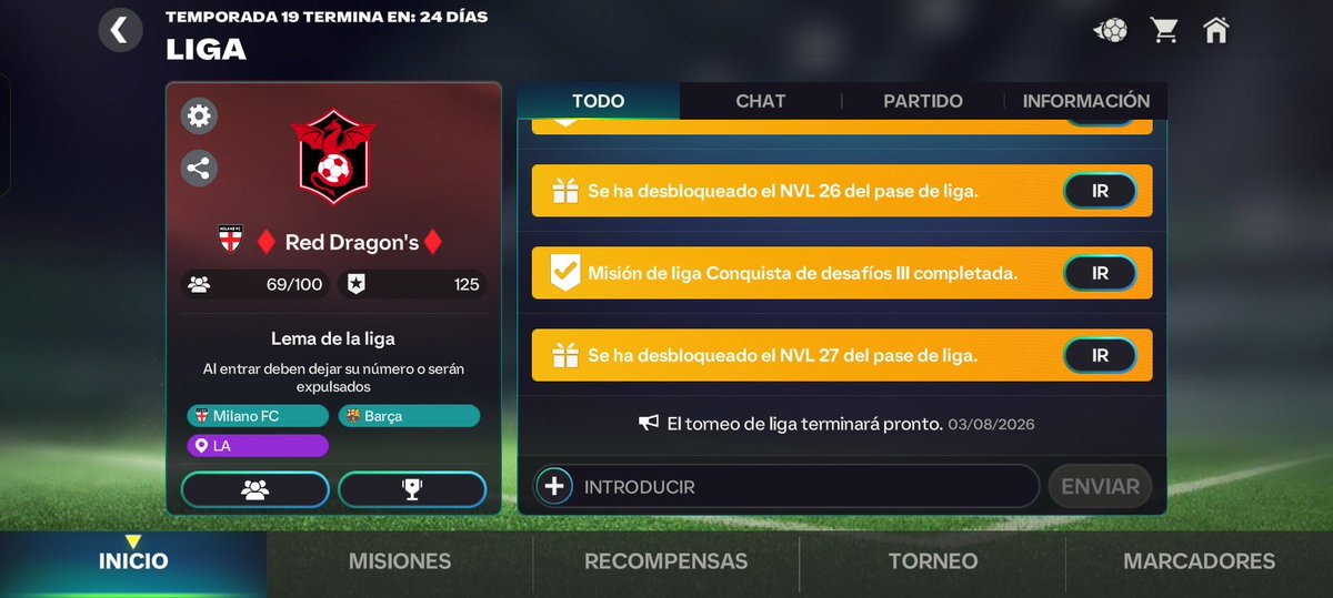 AheJoseph97887's tweet photo. Tu momento es ahora,tenemos cupos para nuestra liga  estamos buscando integrantes
Grl+123, 10k de joyas semanales
Escríbenos al siguiente grupo en  este enlace para unirte a mi grupo de WhatsApp y ser seleccionable https://t.co/BTI8xDcb9m @DIOCFC_PAT0OO @tutiofifa @ElGiio98 https://t.co/USuRcmvfSn