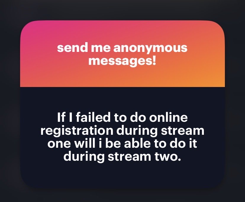 nysc247updatez's tweet photo. Why not, if they open another fresh registration for stream 2, which I doubt they would. https://t.co/NgTA9pitZe