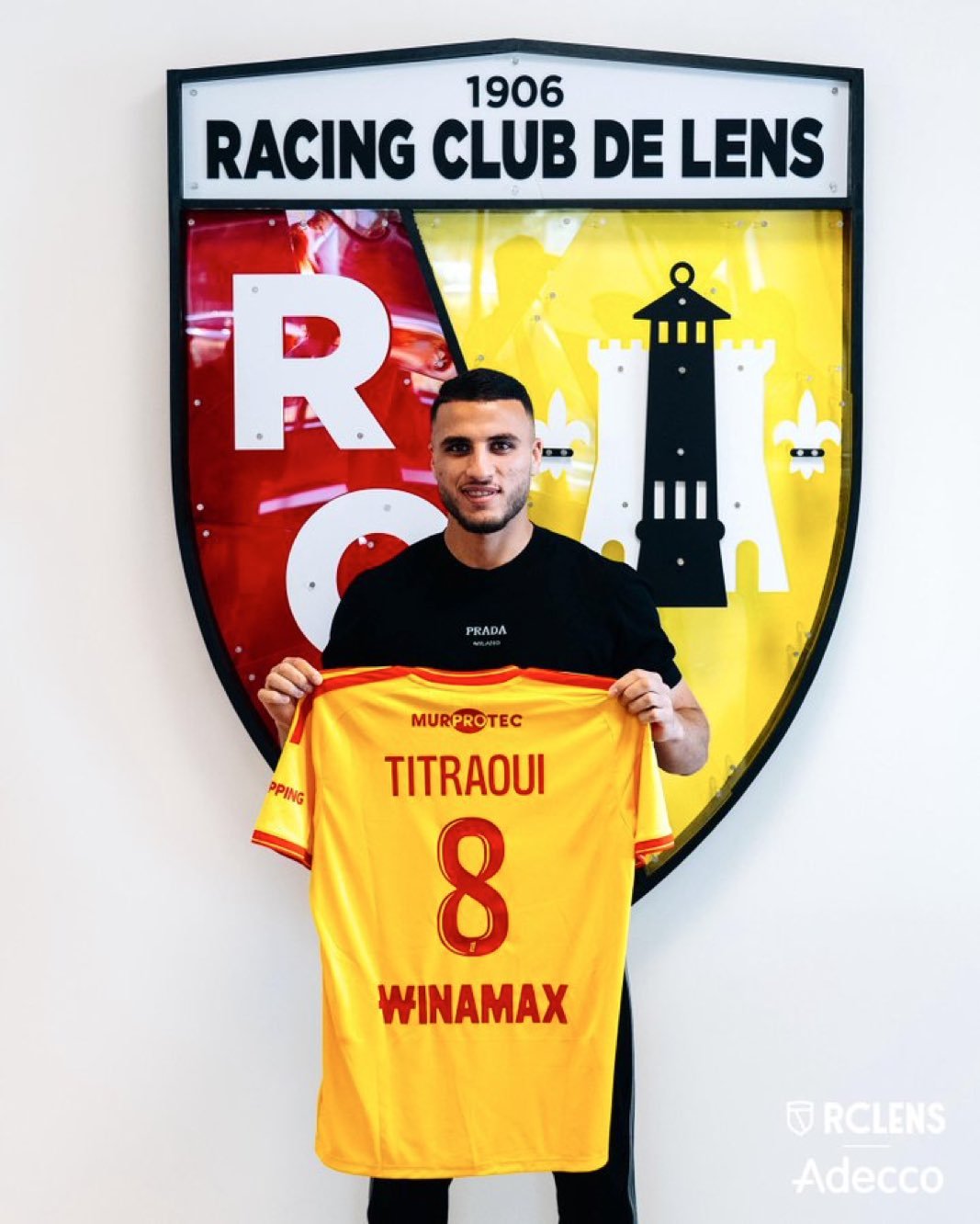 Yacine club de Lens 🔥🇩🇿 Merci @RCLens pour le clin d'œil. Bonne saison...