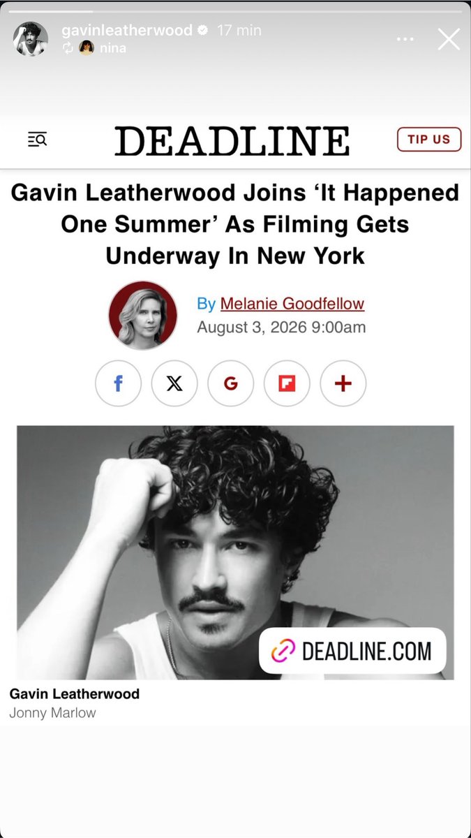 stillfoolishone's tweet photo. mejor día de mi vida lali anunciando otro river y mi marido pegó laburo en la peli de it happened one summer LIFE IS GOOD https://t.co/FuYSoLO2A3