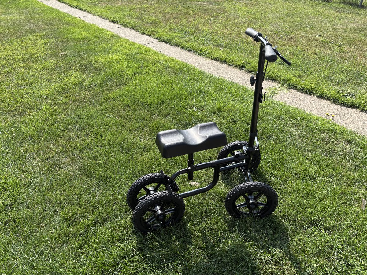 Skip13170's tweet photo. My new wheels for a few weeks #totalanklereplacement https://t.co/UaddejdHfo