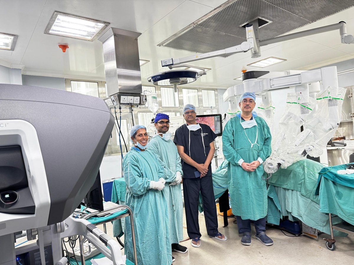 jsuryareddy's tweet photo. State run NIMS Completes 1,000 Robotic Surgeries in 3 years
The Nizam's Institute of Medical Sciences (#NIMS ), #Hyderabad , has completed 1,000 #RoboticSurgeries in less than three years since launching its robotic surgery programme, with more than 90% of the procedures performed free of cost under the Aarogyasri and Chief Minister's Relief Fund (CMRF) schemes.
According to NIMS, the surgeries included 590 procedures by the Urology Department, 248 by the Surgical Gastroenterology Department and 162 by the Surgical Oncology Department. The operations covered complex conditions involving the prostate, urinary bladder, kidney, liver, pancreas, intestines, uterus and ovaries, including several cancer surgeries.
NIMS Director Prof. Dr Rahul Devaraj said the institute had made advanced robotic surgery accessible to common people through government-funded healthcare schemes. He credited the achievement to the combined efforts of surgeons, anaesthesiologists, nursing staff, operation theatre teams and other supporting departments.
Health Minister Damodar Rajanarasimha congratulated the NIMS team on achieving the milestone. He said the institute's completion of 2,000 kidney transplant surgeries recently, followed by 1,000 robotic surgeries, reflects the growing capabilities of Telangana's public healthcare system.
The minister said NIMS had earlier performed South India's first robotic kidney transplant in the government sector and has emerged as one of the country's leading organ transplant centres.
He added that the state government is expanding robotic surgery services across public hospitals. Besides NIMS, robotic surgeries are being conducted at MNJ Cancer Hospital, while advanced robotic operation theatres are planned for the upcoming TIMS hospitals, Gandhi Hospital and the new Osmania General Hospital.
Dr Rahul Devaraj said making over 90% of robotic surgeries free through Aarogyasri and CMRF had enabled economically weaker patients to access expensive, technology-driven surgical care that would otherwise be unaffordable. He said NIMS remains committed to expanding access to advanced treatment for poor and middle-class patients.