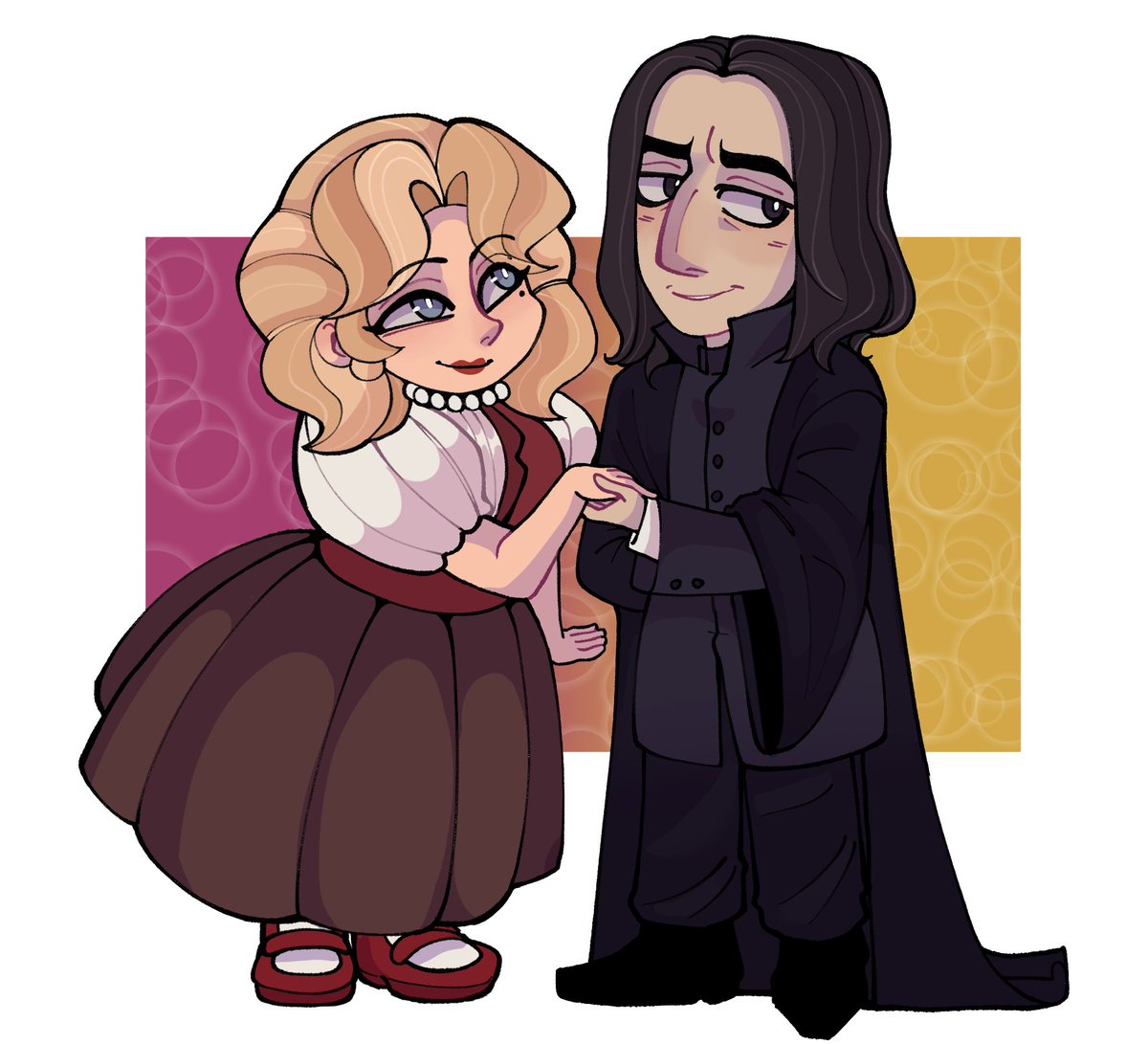 snaperiako's tweet photo. ˗ˏˋ⚗️ ♡🪴 ˎˊ˗

✦   ̣̣ ۟    ︵  Dearest, dearest floralbrew!

Every lady deserves her gentleman, and in this drawing that @/snapeyume gifted me you can see how floralbrew deserve each other ❤️. Thank you, Emi (⁠〒⁠﹏⁠〒⁠)❤️‍🩹

#severussnape #snamelie #yumeship https://t.co/eRIWGQeJAV