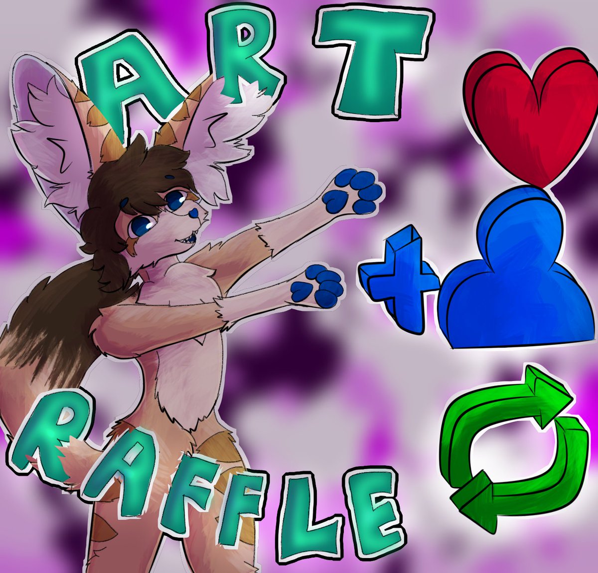 FoxNamedMango's tweet photo. ART RAFFLE TIME !!!
Like, Follow and Repost to enter !
random person gets free art of their oc
raffle ends in 48 hours
will pick more winners if a lot of people enter :3 https://t.co/T6FhOz8IwU
