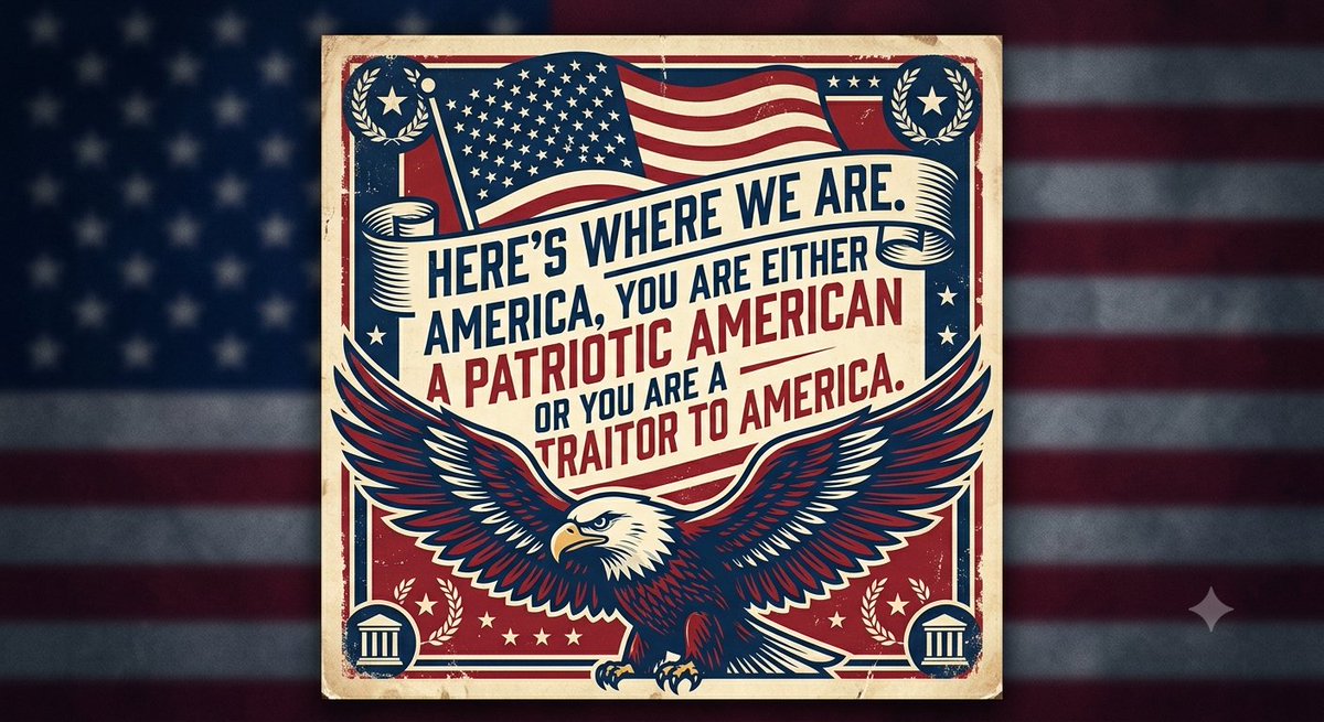 richmorgan2964's tweet photo. If you love America, you will vote red 🇺🇸🇺🇲. If you vote blue, you are a traitor to this country 🖕 https://t.co/DB9w2zMB2M