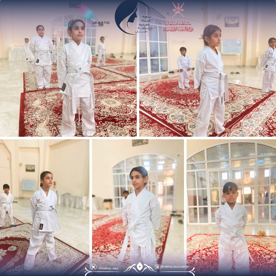 Nakhal_owa's tweet photo. ضمن البرامج الصيفية، انطلق برنامج الكاراتيه بالتعاون مع جمعية المرأة العمانية بولاية نخل، ومن تنظيم نادي قمة الخماس للكاراتيه، بإشراف مدرب محترف، وذلك ابتداءً من يوم الاثنين الموافق 6/7/2026م، ويستمر لمدة شهرين، حيث تُقام التدريبات يومي الاثنين والثلاثاء من كل أسبوع. https://t.co/fsFMgZRwnB