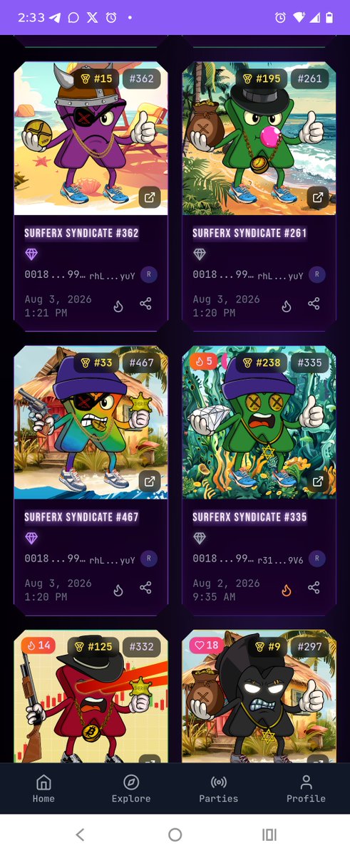 SurferXHubXRPL's tweet photo. 🌊🚀 THE WAVE HAS STARTED... ARE YOU SURFING OR WATCHING? 🚀🌊
SurferX Syndicate NFTs are officially LIVE on @gravemint ! 🔥
Several NFTs have already been minted. Looks like some people are definitely built to surf. 🌊
What about the rest of you? 👀
🖼️ Mint yours today for just 10 XRP: https://t.co/GpnJVPlqe1⁠�
💧 And here's why it matters...
When the collection sells out, 30% of the proceeds will be added LIVE to the $SRFX liquidity pool, helping strengthen the entire SurferX ecosystem.
📚 The Learn Hub keeps climbing!
🔥 3,367 Lessons Completed 🎓 675 Courses Completed 🏆 110 Certificates Issued
🎥 ⏳ 8 DAYS LEFT!
The $150 XRP Learn Hub Tutorial Challenge is heating up. Show us the best professional, step-by-step tutorial for https://t.co/uUcSusqWxn and take your shot at $150 in XRP!
🌊 Learn. Mint. Build. Grow.
Let's make this the biggest week in SurferX history.
🏄‍♂️ Who's built to surf? 🌊
$SRFX | LFG