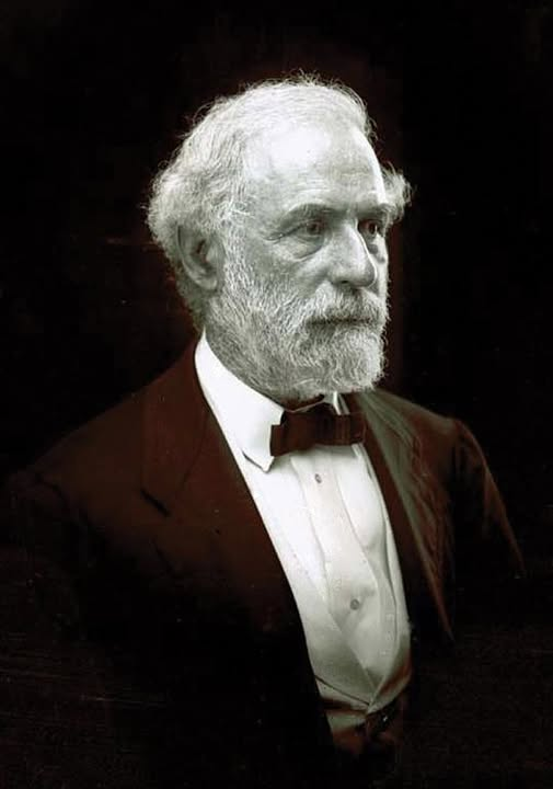 EchoesofWarYT's tweet photo. Robert E. Lee spent his final years far from any battlefield. After surrendering at Appomattox in 1865, he took a quiet job as president of a small, nearly bankrupt school in Lexington, Virginia called Washington College. He threw himself into it, expanded the curriculum, treated the students almost like a father, and helped keep the place alive. The school later renamed itself Washington and Lee University in his honor.

His health had been failing for years. He had suffered chest pains and what was likely heart disease since the war, and the strain had aged him well beyond his early sixties.

The end came suddenly. On September 28, 1870, Lee sat through a long vestry meeting at his church on a cold, wet evening. He came home for dinner, stood at the head of the table to say grace, and found he could not speak. He had suffered a stroke. They put him to bed, and for two weeks he drifted in and out, mostly unable to talk. He died on the morning of October 12, 1870, at the age of 63.

There is a famous story that his last words were "Strike the tent," the old command to break camp and move out, sometimes paired with "Tell Hill he must come up," a reference to one of his generals. It is a haunting image, a dying soldier's mind wandering back to the war. Historians are genuinely split on whether he really said it, since he could barely speak in those final days, but the line has followed his memory ever since.

He was buried beneath the chapel on the college grounds, now known as Lee Chapel, where his remains still rest. His warhorse Traveller, who had carried him through the entire war, outlived him by only a year.