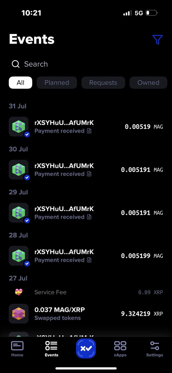 Kilo2095's tweet photo. @MagneticXRPL 3 days without rewards, whats goin on https://t.co/MBTiPC16J9