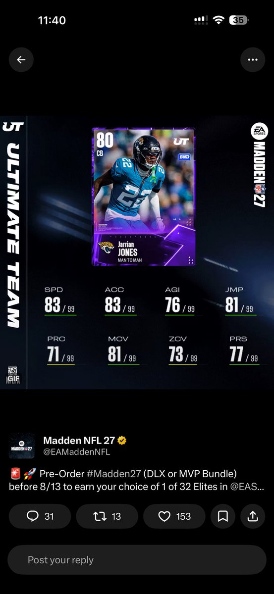 D0nt_L0k_Back's tweet photo. Pre order elites, you can choose 1 of these 32. Pre order before August 13th to get this (yes if you’ve already pre ordered you’re good) 81+ Speed https://t.co/8UZwwCggCY