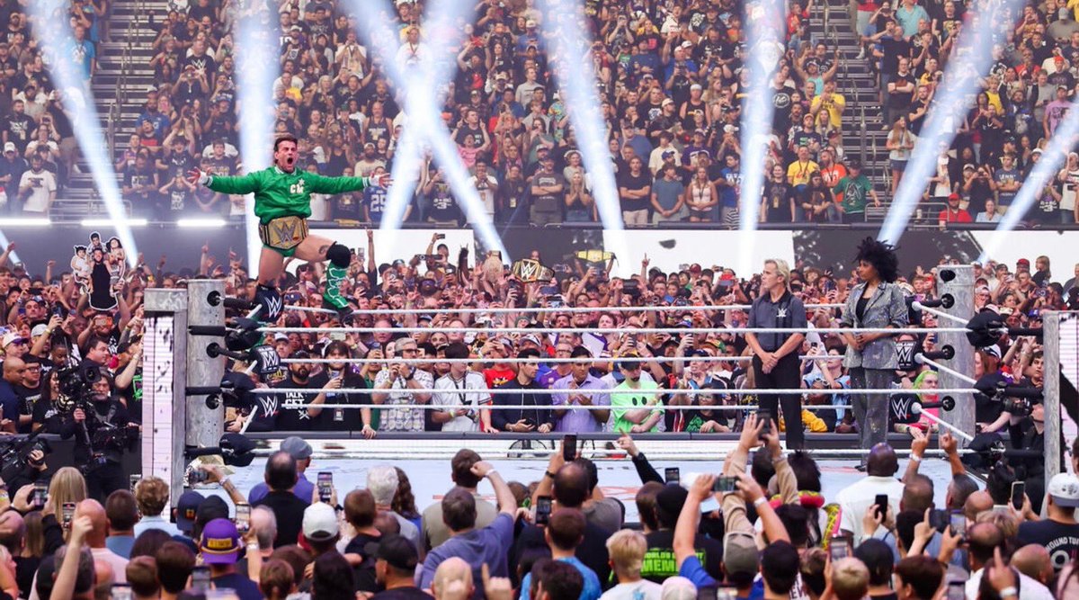 InPunkTheyTrust's tweet photo. Myself and Cody Rhodes? No pun intended, are at a crossroads. Because friends don’t lead to championship gold. No, what led me to championship gold is my pursuit of greatness. 

My endless chase for moments like SummerSlam. Where the stakes are high, the lights are bright, and.. https://t.co/kn88CGcHKs