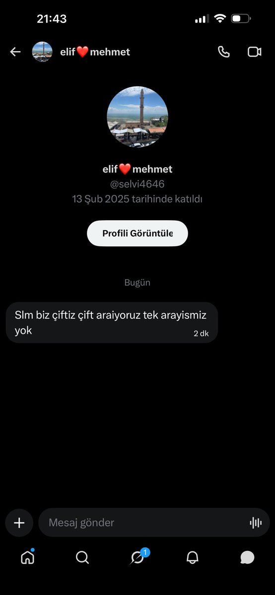 cift_servisi's tweet photo. Kahramanmaraş ten çift arayan takipçimiz 
@selvi4646 https://t.co/d696Otvk9i