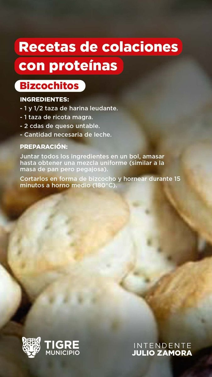 TigreSaludable's tweet photo. Buenas tardes vecinas y vecinos tigrenses‼️♥️🐯

Les dejamos las recetas más votadas de las colaciones ‼️

#colaciones #proteínas #recetas #tigresaludable #tigremunicipio https://t.co/jfoGoSwExM
