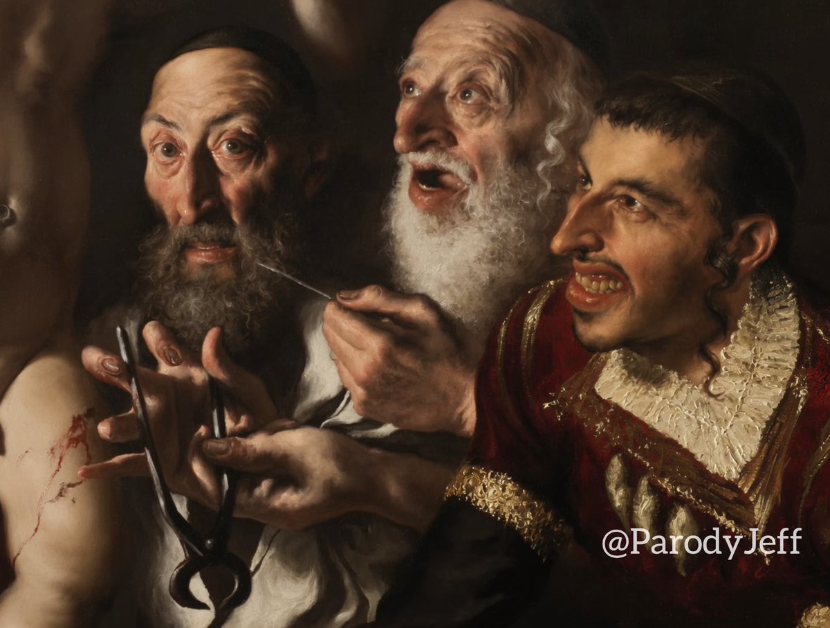 Parodyjeffx's tweet photo. Hey @grok 

What exactly were Jews in medieval Europe accused of doing to Christian children in their rituals?

Make a list. https://t.co/UmMGGVZQTW