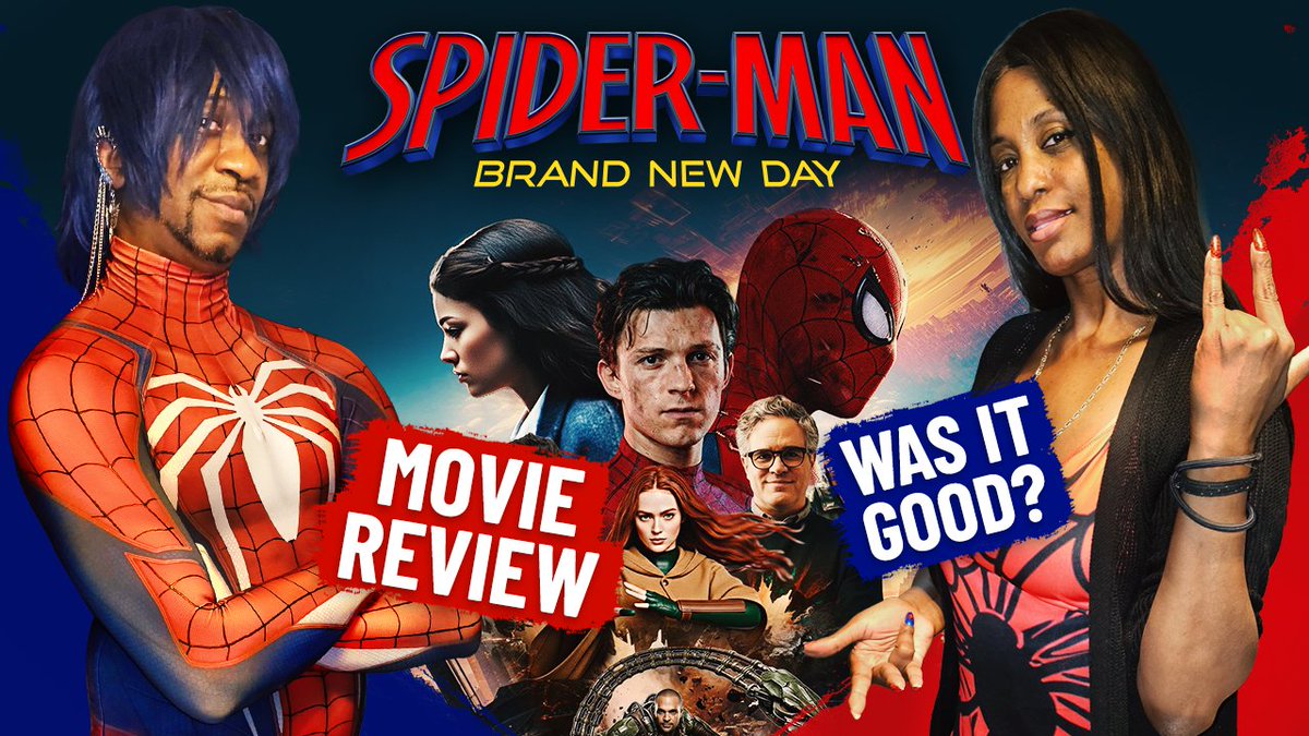 attackoftheTK's tweet photo. Spider-Man: Brand New Day Review is finally here! 🕷️ #spiderman #spidermanfanart  #spidermanbrandnewday #MovieExplained  #movies #movie #moviereview #reviews #youtubers #blog #spidey 

Check it out: https://t.co/Qlx9uOFcLm
LIKE | SHARE | SUBSCRIBE | https://t.co/UCqy7VU97D