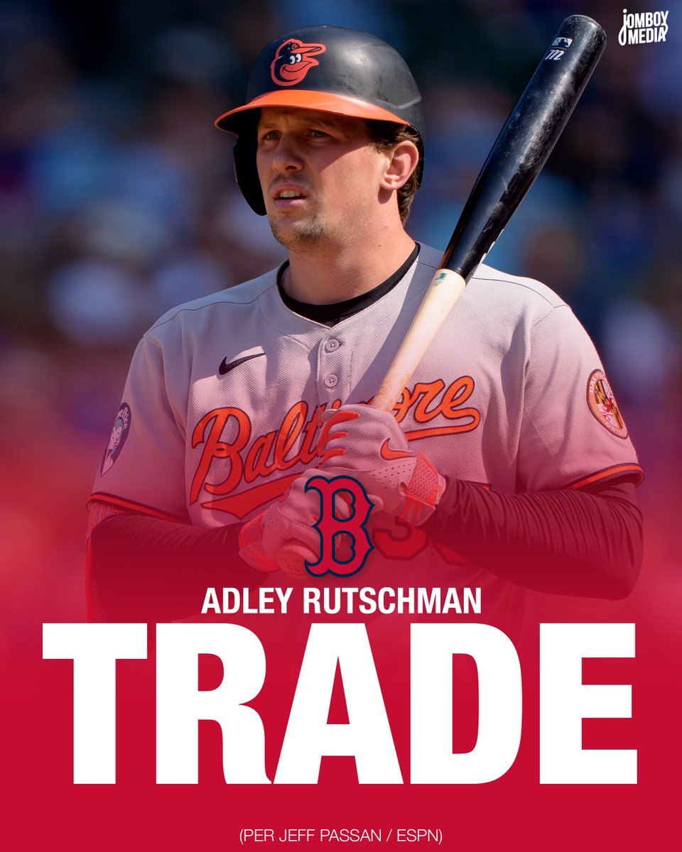 TalkinBaseball_'s tweet photo. Red Sox are getting Adley Rutschman from the Orioles, per @JeffPassan https://t.co/TV9V2CkeBA