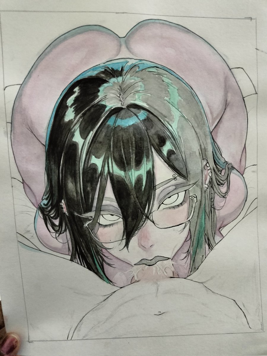 Kithlydew9's tweet photo. ~Slurp Slurp~

#ecchi #nsfw #goth #animeart #nsfwanime https://t.co/FTrVZb0R71