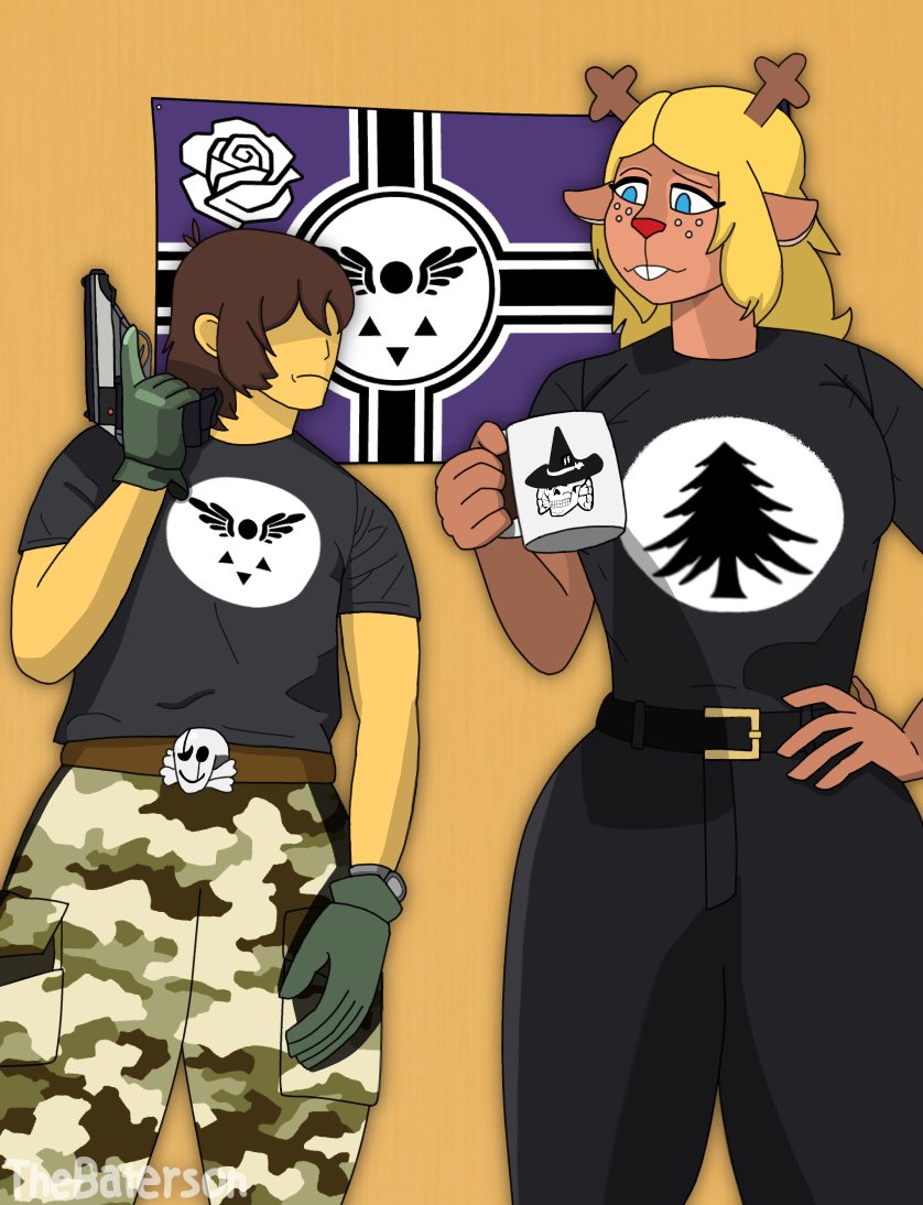 TheBaterson's tweet photo. I’ll be honest this drawing could’ve been a lot better but oh well I’m just a Pakistani child living in Berlin

DR Chapter 8 Side B https://t.co/gSpAoXkIEi