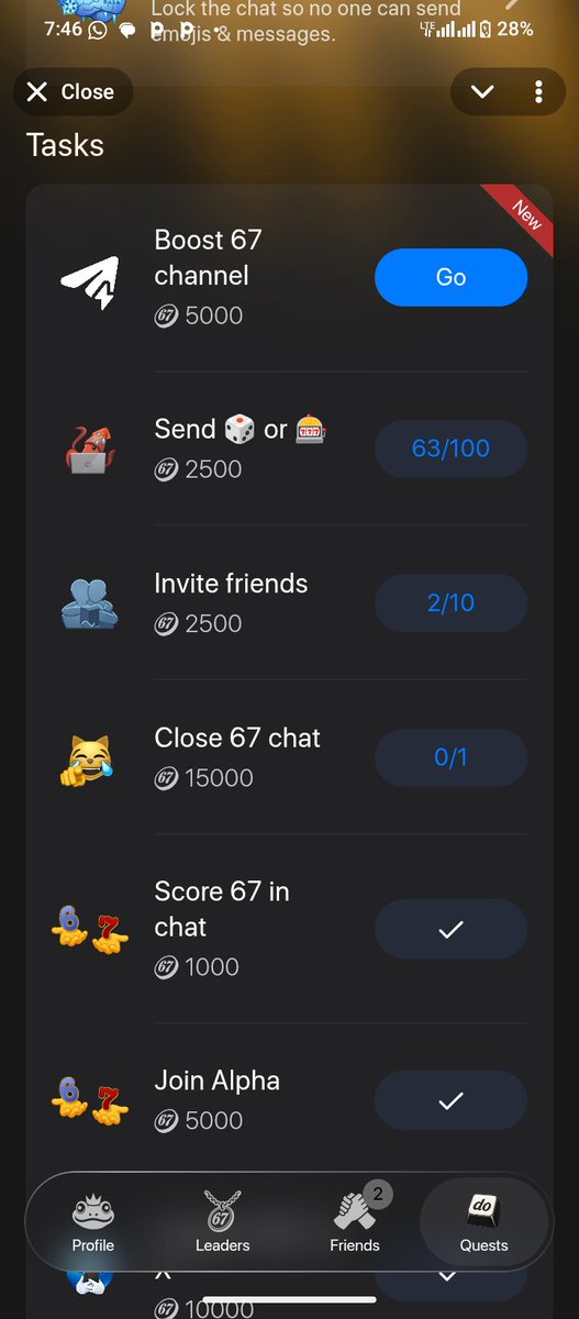 akorede24b's tweet photo. @Vindicatedchidi @sixsevenapp Pls how do I close 67 chat https://t.co/OD4cTfET8f