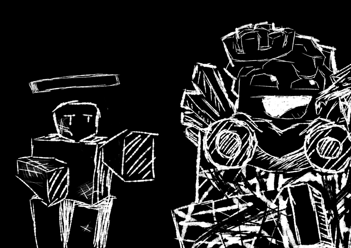RobloxianoX5555's tweet photo. #ForsakenLoadingContest 
Discord: franco061885
Roblox: DarkgirlX5555
Shedletsky stealing pizza... https://t.co/5BYkWGwd8a