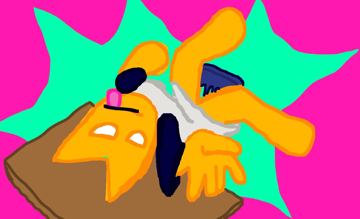 INTESTINEATER's tweet photo. @MessRedds ok bet alr
so this is Fleshi basically if Token (femtanyl's mascot) and Stocky (From Meleeniacs) had a child lol https://t.co/aH1ENV9jrW