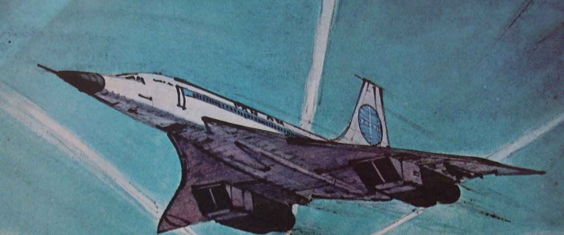 everythingpanam's tweet photo. 1970 Rendering Of Pan Am  Concorde

Image is from a  Boeing B-747 launch brochure with several pages dedicated to future travel  including the Concorde and Boeing SST.  

#1970sPanAm
#PanAmConcorde
#PanAmAircraft
#EverythingPanAm https://t.co/CcaKzaM7Wa